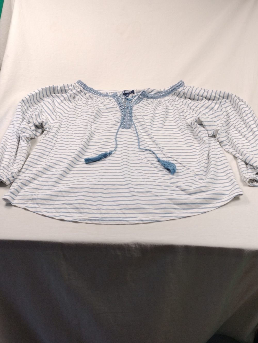 Chaps Women's Bohemian Blouse Size Large